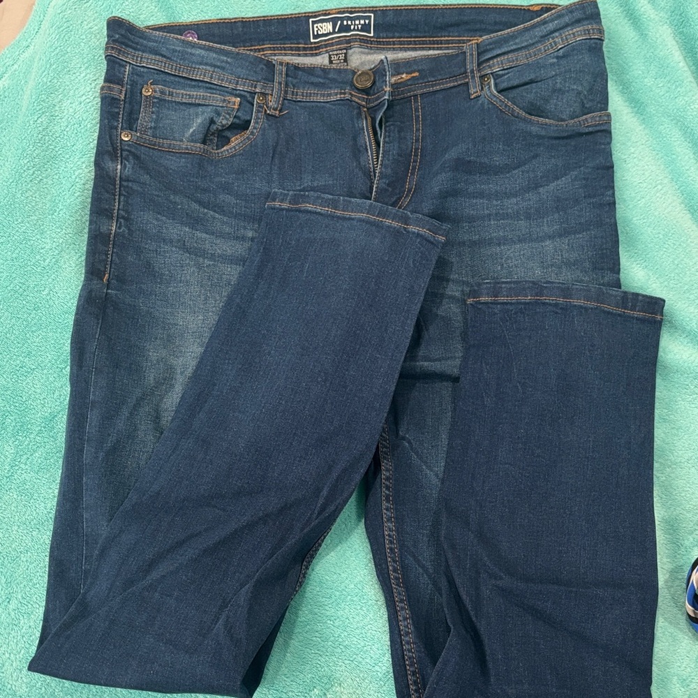 PSD Men's Dark Blue Skinny Jeans